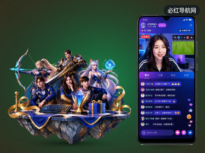 下载必红导航网 APP，观赛更加省心